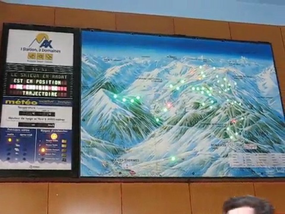 Ax les Thermes : accès télécabines