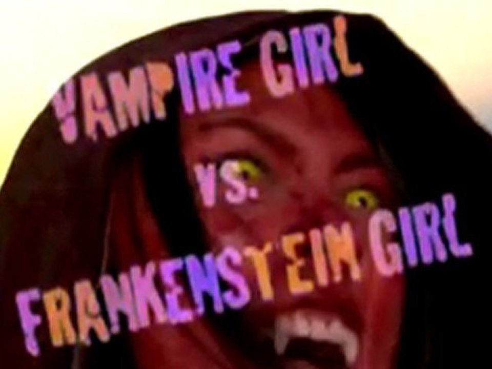 吸血少女　対　少女フランケン