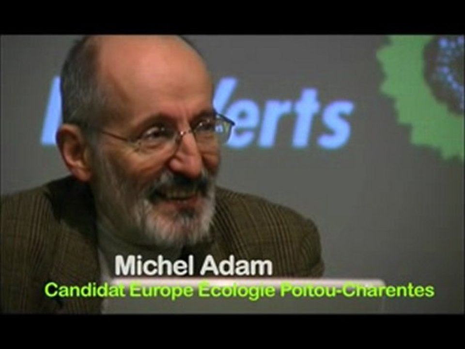 Meeting EuropeÉcologie Poitou-Charentes Françoise Coutant