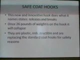 Are Your Coat Hooks Safe?