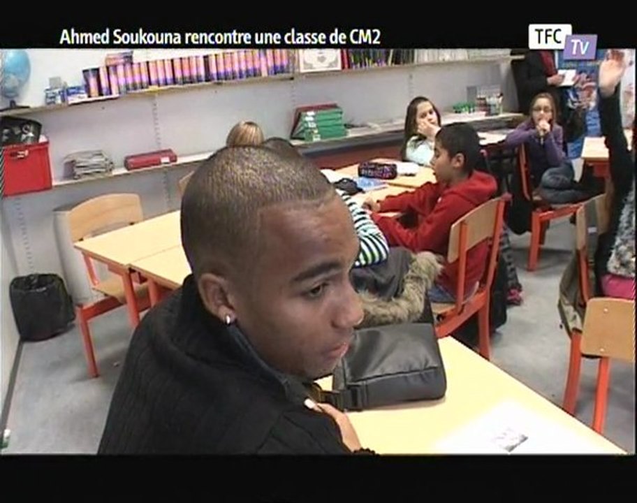 Soukouna rencontre une classe de CM2