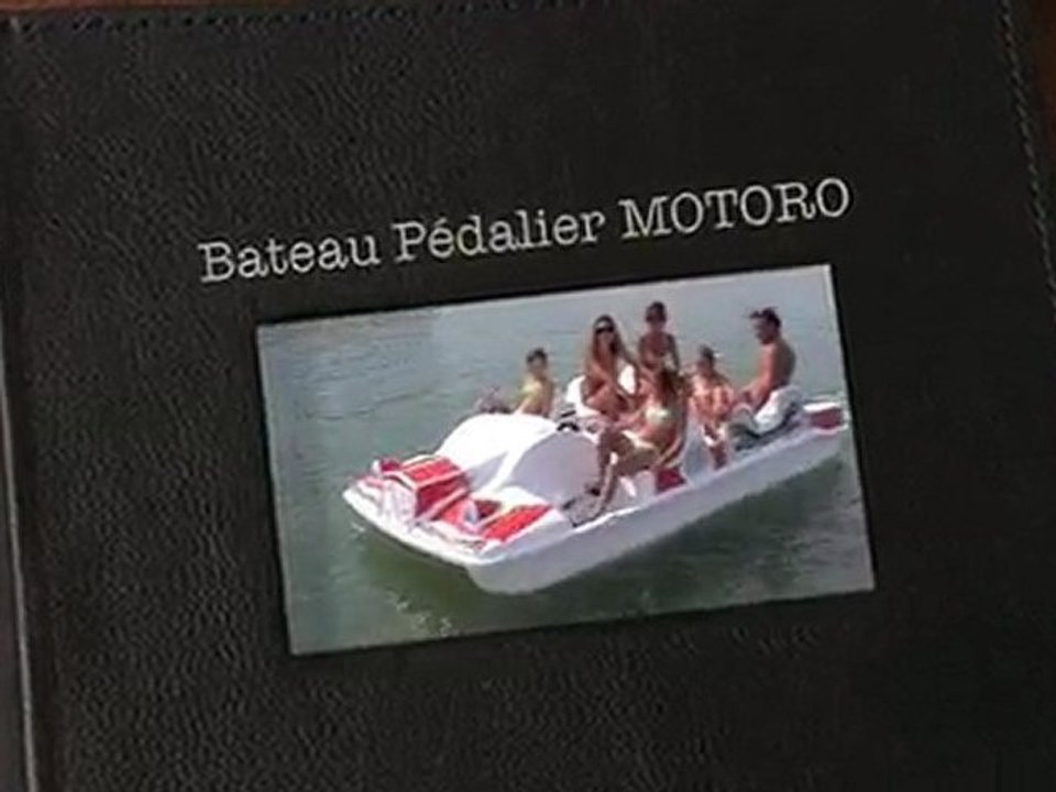 Bateau pédalier innovant avec assistance électrique