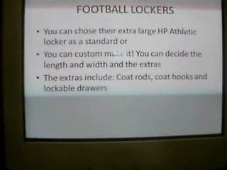 Are You Looking for Football Lockers?