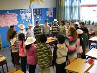 Hoedendans (Da Costa School, groep 7a)