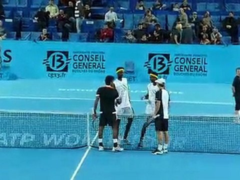 Monfils / Mamata - De Voest / Qureshi : Balle de match