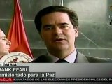Colombia dará garantías para liberación de rehenes: Pearl