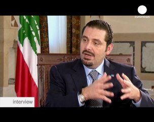 Download Video: El primer ministro libanés Saad Hariri entrevistado por...