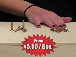 Frearson Flat Head Silicon Bronze Wood Screws