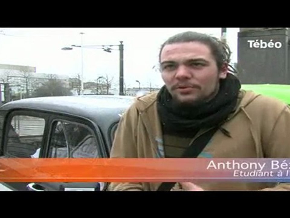 Reportage TBO: départ Brest 4L Trophy 2010