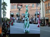 Macy's Christmas holiday parade at Universal Studios