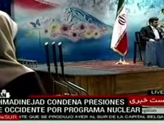 Irán responderá contudente a sanciones (Ahmadineyad)