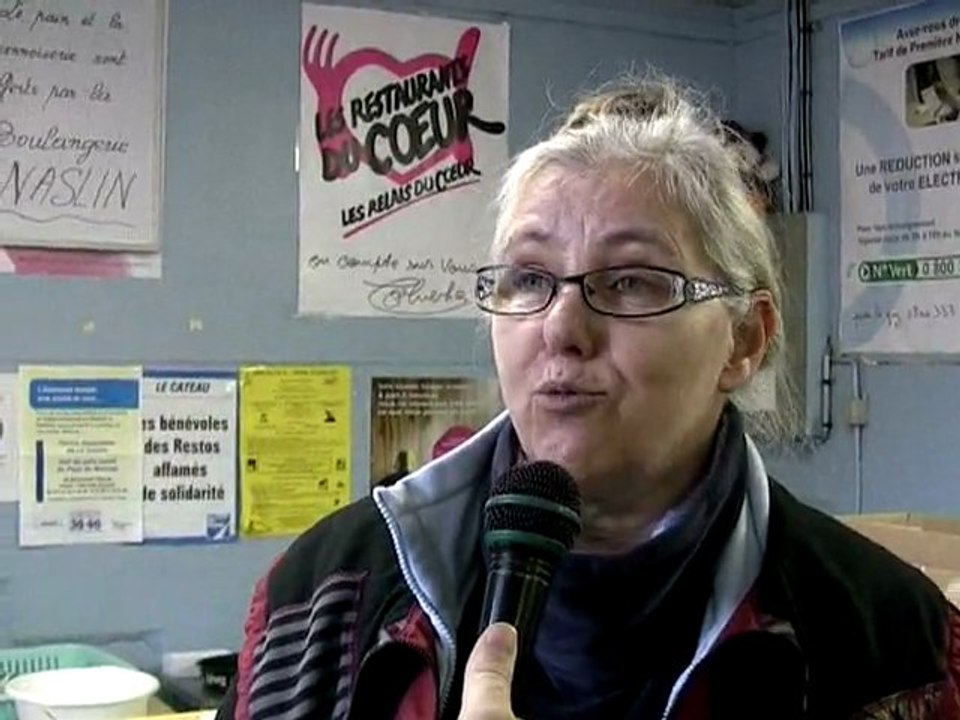 Les bénévoles des restos du coeur sur le pont