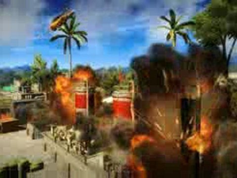 Just Cause 2 : Détruire des citernes avec style