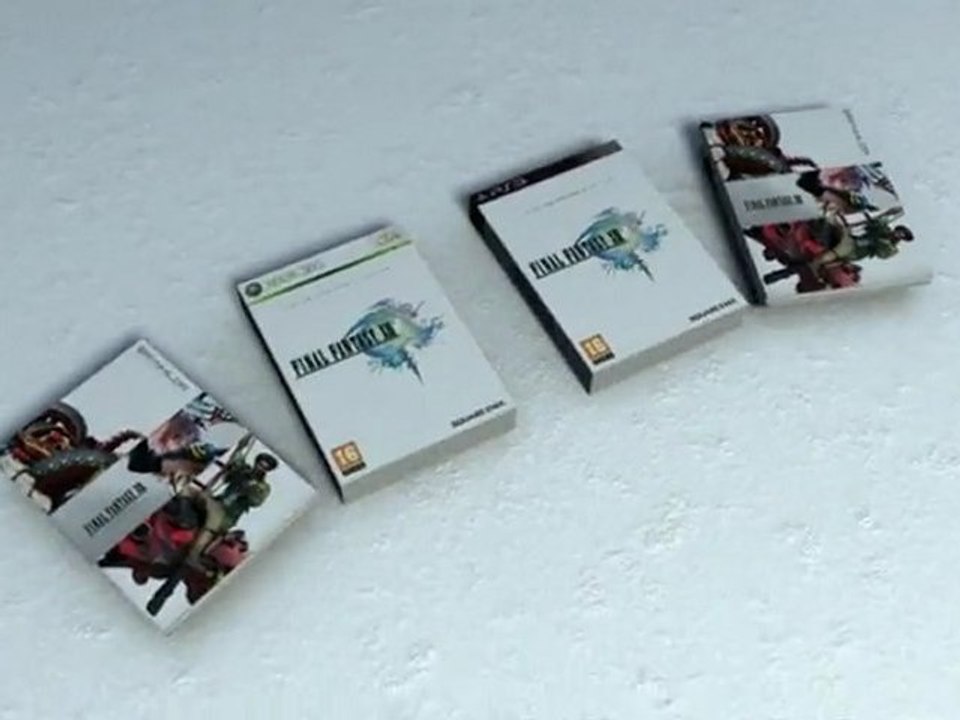 Final Fantasy XIII : l'édition Collector en vidéo