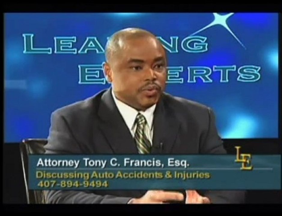 The Key Points From Tony Francis' Florida Auto Accident ...