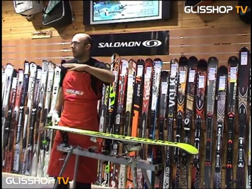 Entretien des skis snowboard - étape 3 : Fartage