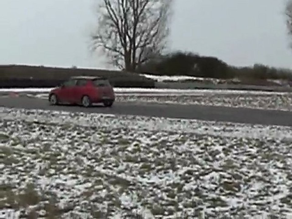 Clastres le 13 février 2010 (dernière chicane)