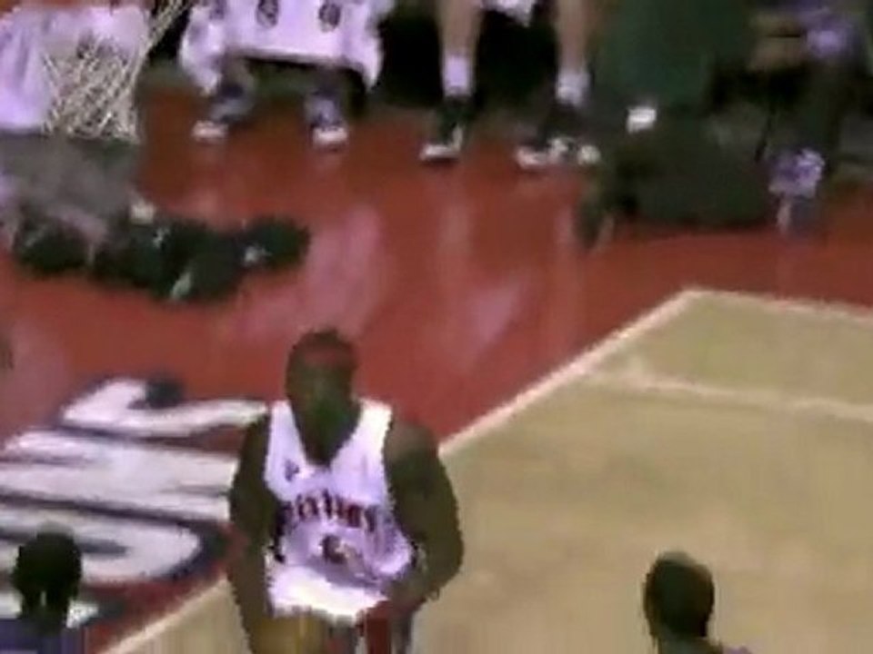 Ben Wallace puts down the jam with authority.