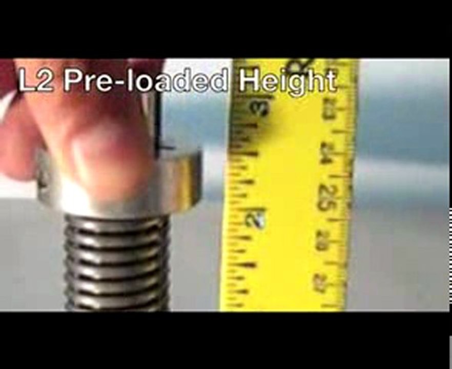 Calculating Load and Determining Spring Rate