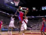Bobby Brown lobs it up to DeAndre Jordan and he finishes wit