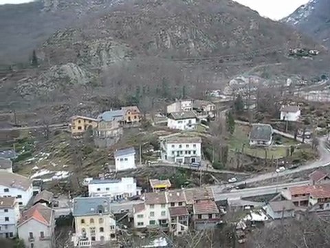 Ax les Thermes : vue d'en haut