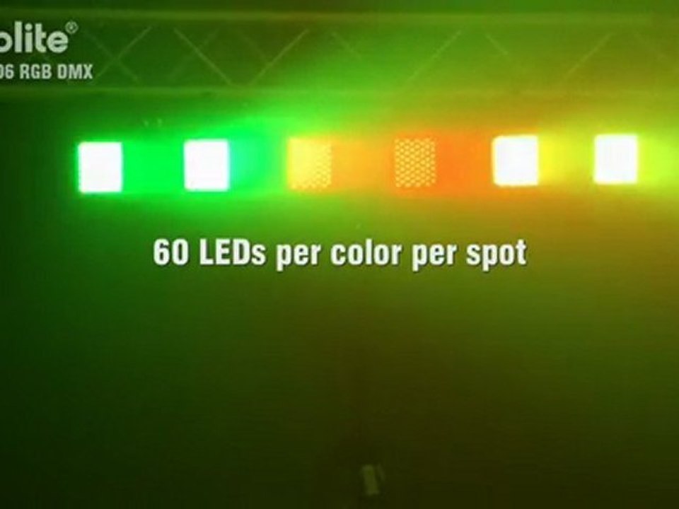 EUROLITE LED KLS-406 RGB DMX