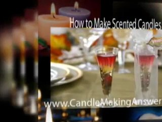 how to make scented candles