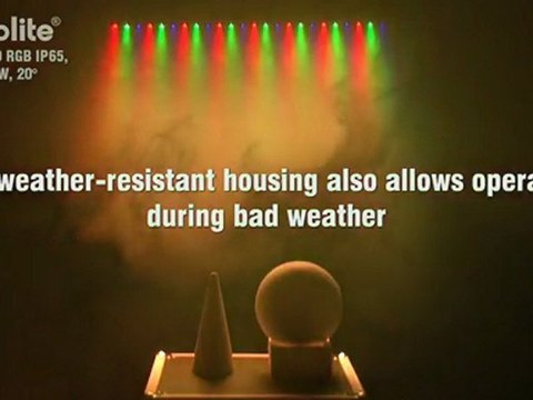 EUROLITE LED T1000 RGB IP65, 24x1W, 20°