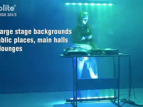 EUROLITE LED Bar RGB 384/5 schwarz