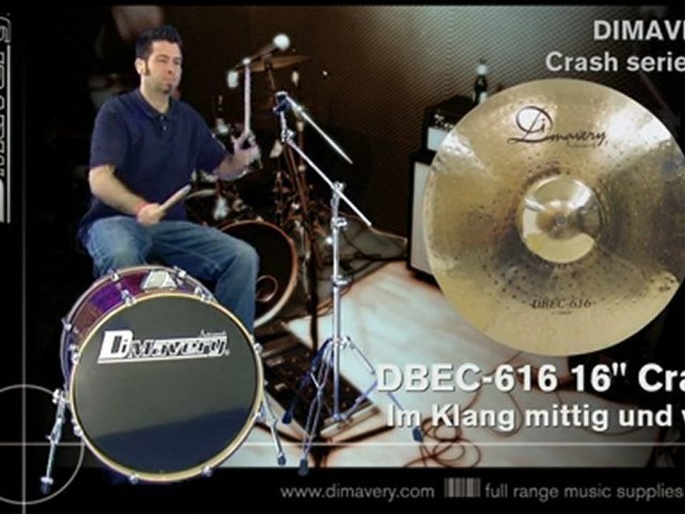 DIMAVERY DBC-516 Becken 16 Crash