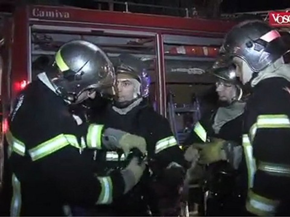 Incendie à Monthureux