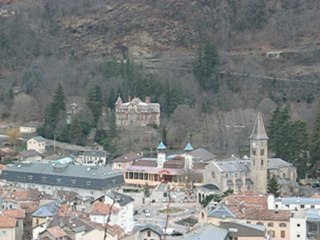 Ax les Thermes : vue Casino