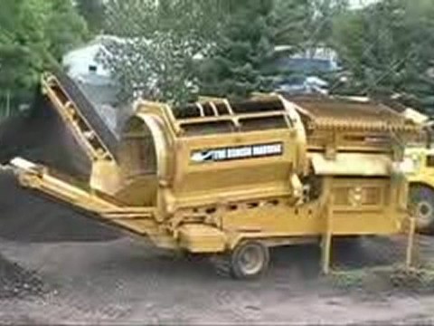 612W Trommel Portable, Wheeled Screening Plant