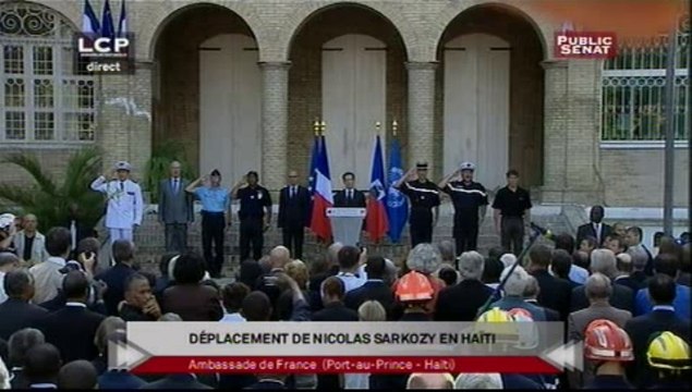 Discours de Nicolas Sarkozy en Haïti