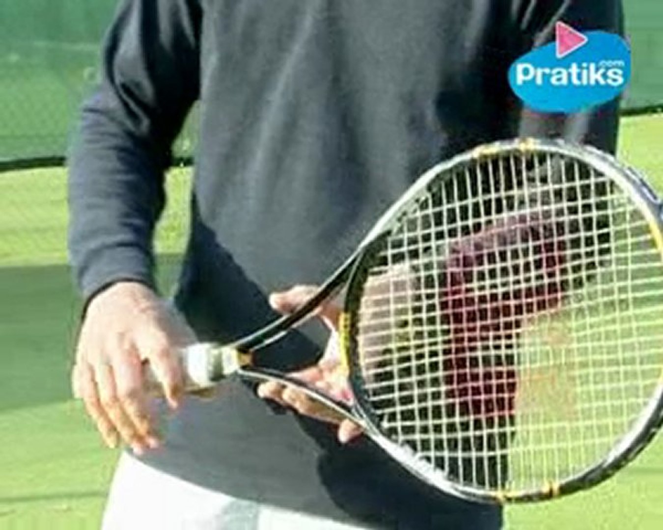Comment tenir sa raquette au tennis - Vidéo Dailymotion