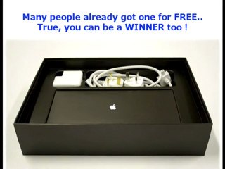 Get a Free Apple MacBook Laptop - Register Now!