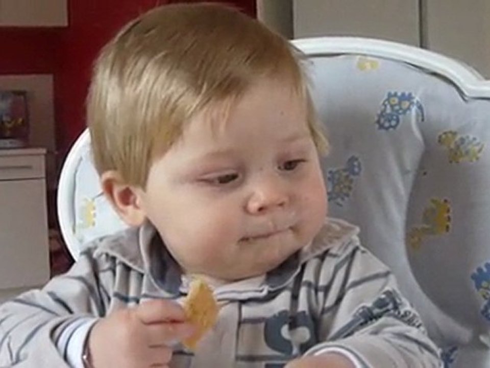 Guillaume en pleins gouter