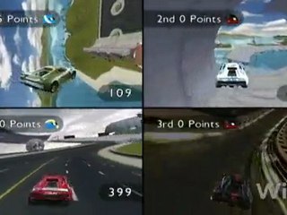 TrackMania Wii - Official Gameplay and Teaser