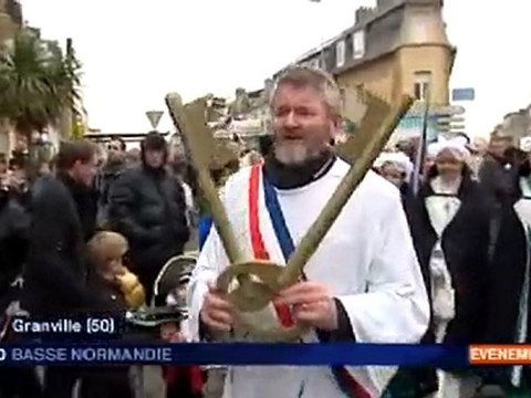 Carnaval de Granville : le maire remet les clefs de la ville
