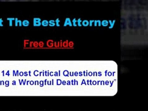 Wrongful Death Attorney Fresno & Wrongful Death Lawyer Fres