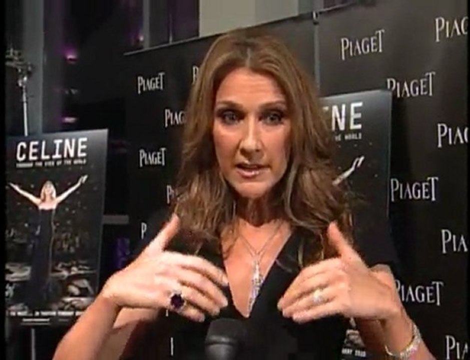Celine DionPremiere "Through The Eyes of The World" Premiere