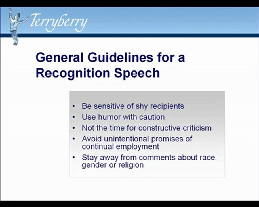 What to Say in an Employee Recognition Speech