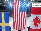 Canada vs Usa. Ice hockey. all goal and smile moments