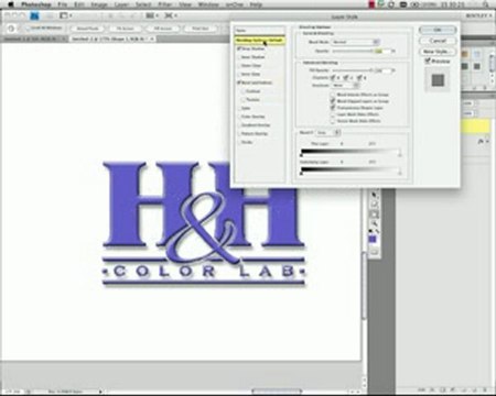 Photoshop Using Custom Shapes in Layers