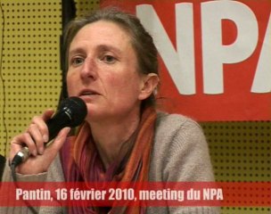 Meeting du NPA dans le 93, 16 février 2010