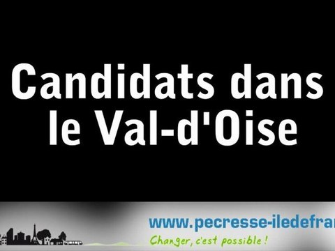 Liste des candidats du Val d'Oise
