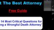 Fresno Wrongful Death Attorney & Fresno Wrongful Death Lawy