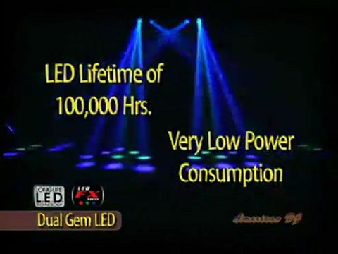 Newly DJ Lighting Equipment - American DJ Dual Gem LED Multi