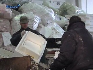 Du recyclage de polystyrène à Erstein (Alsace)
