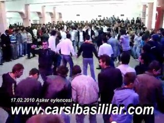 Çarşıbaşın'da Asker eylencesi 17.02.2010 www.carsibasililar.